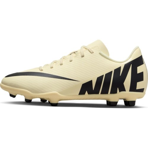 Детские футбольные бутсы Nike Jr Vapor 15 Club FG/MG Yellow Black DJ5958 700