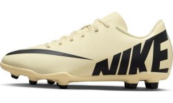 Nike Jr Vapor 15 Club FG/MG Kids' Football Boots Yellow Black DJ5958 700