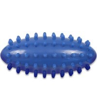 Masāžas ola Yate Spiky 12,5x4,5 cm, zila