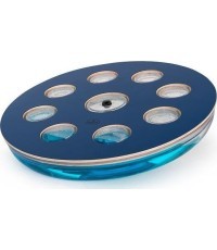 Balance Board with Water NOHrD Eau-Me Board Blue