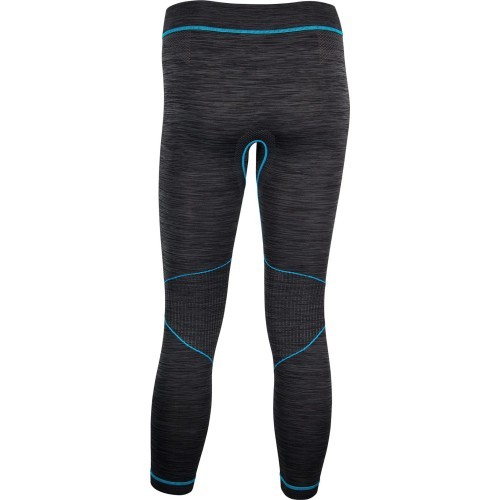 Thermo Pants for Woman AVENTO 0774, Black/Aqua, 42 Size