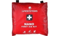 Viegls ūdensizturīgs pirmās palīdzības komplekts Lifesystems Light & Dry Nano, sarkans