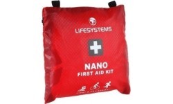 Viegls ūdensizturīgs pirmās palīdzības komplekts Lifesystems Light & Dry Nano, sarkans