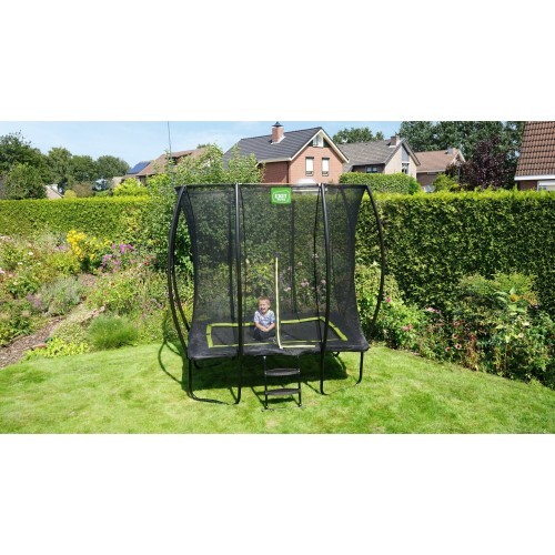 Батут EXIT Silhouette 153x214 см, чёрный