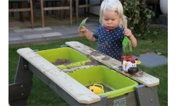 Многоцелевой игровой стол со скамейкой EXIT Aksent Sand, Water & Picnic L