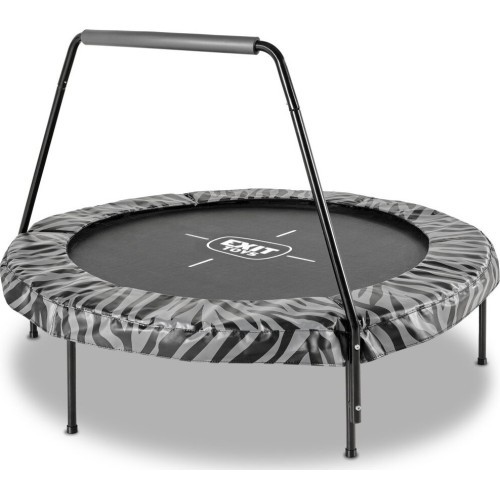 EXIT Tiggy junior batuts ar stieni ø140cm – melns/pelēks
