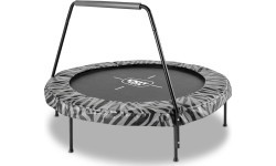 EXIT Tiggy junior batuts ar stieni ø140cm – melns/pelēks