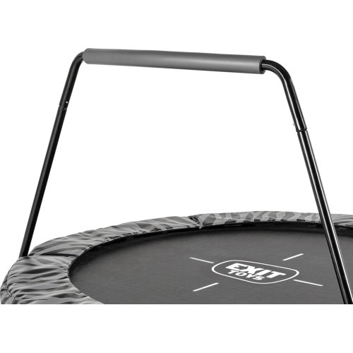 EXIT Tiggy junior batuts ar stieni ø140cm – melns/pelēks