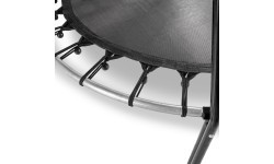 EXIT Tiggy junior batuts ar stieni ø140cm – melns/pelēks
