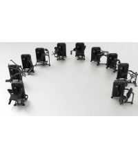 Комплект блочных тренажеров UpForm S-line, 10 тренажеров