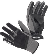 Vasaras motocikla cimdi W-TEC Groniko - Grey-Black