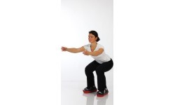 Balance Trainer Togu Dynair Walker Comfort, Black and Red