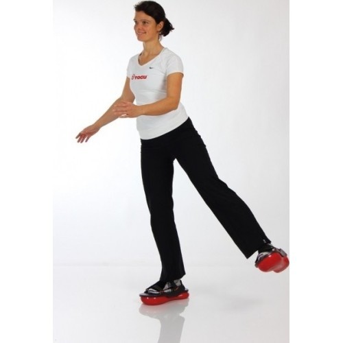 Balance Trainer Togu Dynair Walker Comfort, Black and Red
