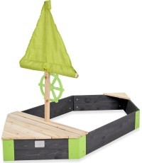 Деревянная песочница EXIT Aksent Корабль 190 x 90 см