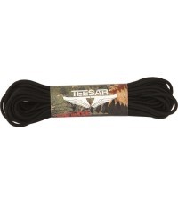 Paracord virve US Black, 15 m