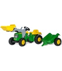 Педальный трактор RollyKid John Deere