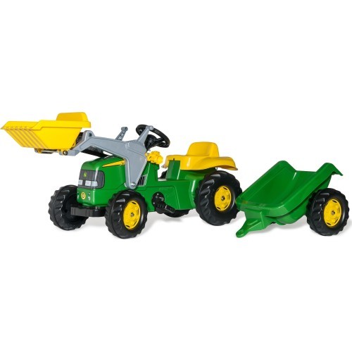 Педальный трактор RollyKid John Deere