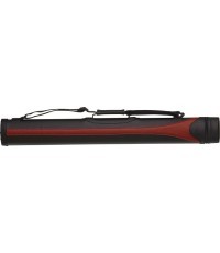 Ciets futrālis biljarda kijai Style SY-2, sarkans-melns, 2/2, 85 cm
