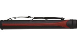 Ciets futrālis biljarda kijai Style SY-2, sarkans-melns, 2/2, 85 cm