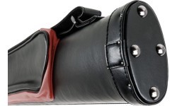 Ciets futrālis biljarda kijai Style SY-2, sarkans-melns, 2/2, 85 cm