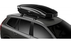 Jumta bagāžas kaste Thule Motion XT, L, melna, spīdīga