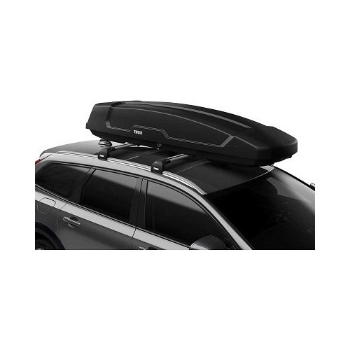 Jumta bagāžas kaste Thule Force XT, Alpine, melna