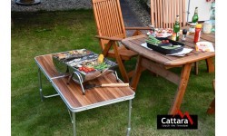 Ceļojuma ogļu grils Cattara Double 2x38 cm