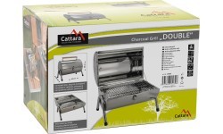 Travel Charcoal Grill Cattara Double 2x38cm