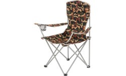 Highlander Moray saliekamais krēsls ar roku balstiem - brūns