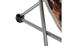 Highlander Moray saliekamais krēsls ar roku balstiem - brūns