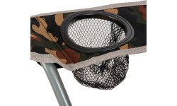 Highlander Moray saliekamais krēsls ar roku balstiem - brūns