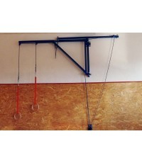 Wall-Mounted Construction For Gymnastic Rings Coma-Sport GS-326