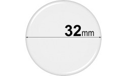 Caurspīdīga uzlīme 32 mm L332