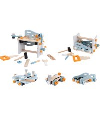 Деревянная мастерская EcoToys 2in1