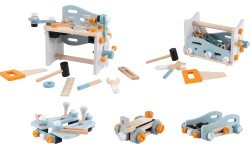 Koka darbnīca EcoToys 2in1