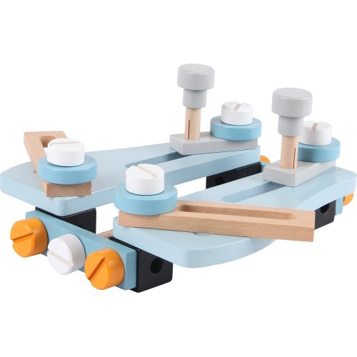 Wooden workshop EcoToys 2in1