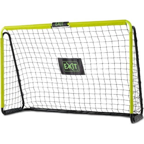 EXIT Tempo tērauda futbola vārti 180x120 cm, zaļi/melni, bērniem