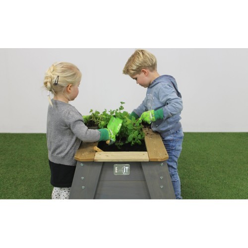 EXIT Aksent Kids stādīšanas galdiņš L - pelēks