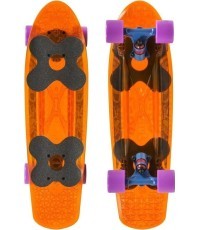 Penny board'as Choke Spicy Sabrina caurspīdīgi sarkans