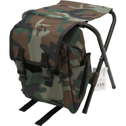 Folding Chair with Backpack Cattara Olbia Army