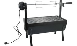 Grill with Electric Motor 230V Cattara Barbecue 60cm