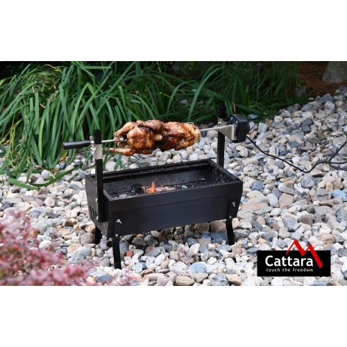 Grils ar elektromotoru 230V Cattara Barbecue 60 cm