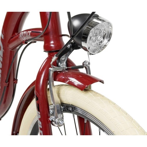 AZIMUT Vintage TX-7 28" 2025 Bicycle burgundy-cream shiny