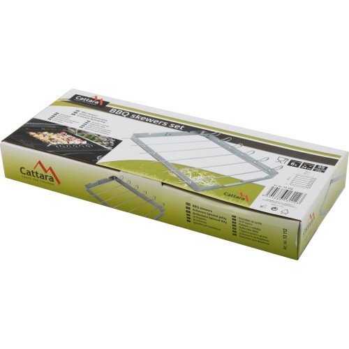 Barbecue Set for Skewers Cattara, 6pcs 