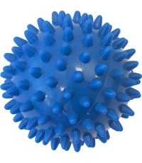 Massage Ball Yate Spiky, 9 cm - Blue