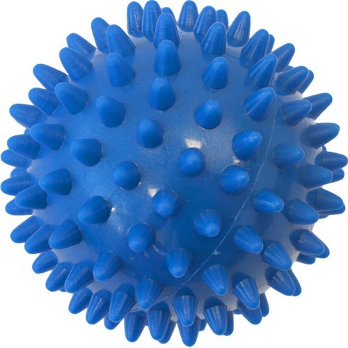 Masāžas bumba Yate Spiky, 9 cm, zila