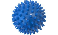 Masāžas bumba Yate Spiky, 9 cm, zila