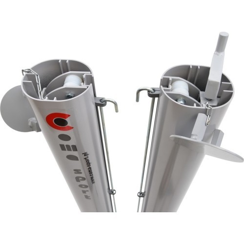 Tennis Posts Coma-Sport T-092 – Aluminium, Socketed