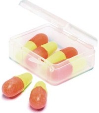 Ausu aizbāžņi Lifeventure, dzelteni oranžā krāsā