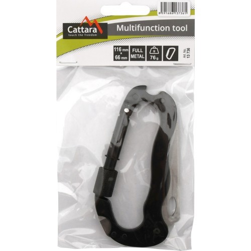 Daudzfunkcionāls metāla karabīne Cattara 5in1
